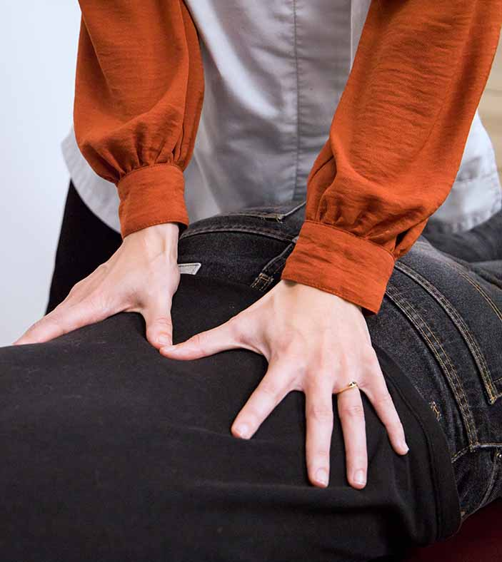 Manipulation chiropracteur